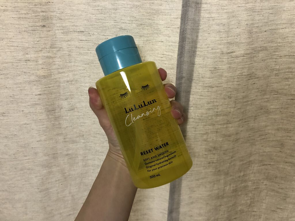 ルルルン クレンジングリセットウォーター/ルルルン/クレンジングウォーターを使ったクチコミ（1枚目）