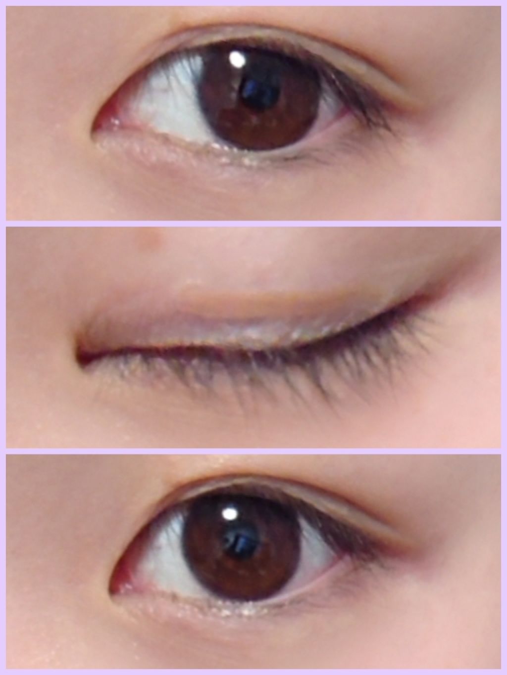 ふたえテープ 目立たず肌になじむ絆創膏タイプ/DAISO/二重まぶた用アイテムを使ったクチコミ(3枚目)