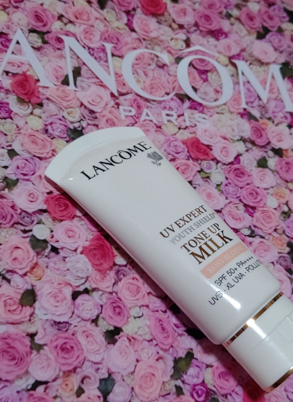 UV エクスペール トーン アップ ローズ/LANCOME/日焼け止め・UVケアを使ったクチコミ(3枚目)