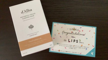 ホワイトトリュフウォータフルヴィーガンスリーピングパック(スパウトタイプ)/ダルバ/シートマスク・パックを使ったクチコミ(1枚目)