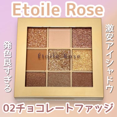 9色アイシャドウ/Étoile Rose/パウダーアイシャドウを使ったクチコミ（1枚目）