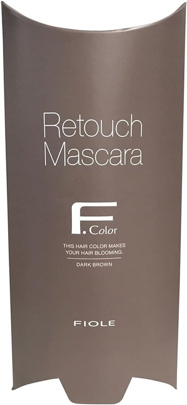 FIOLE フィヨーレ Fカラー リタッチヘアマスカラ ダークブラウン 