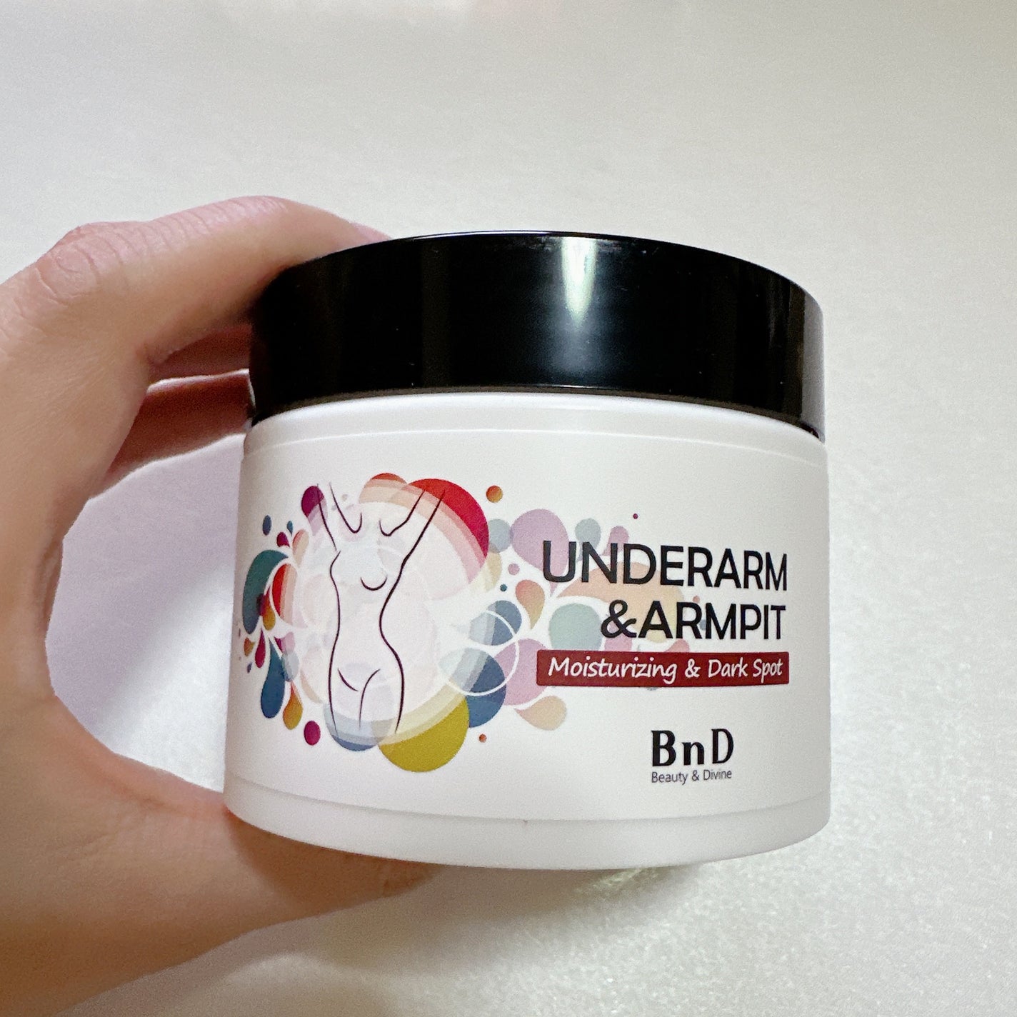 BnDアンダーアームクリーム(ボディクリーム)/BnD/デリケートゾーンケアを使ったクチコミ(2枚目)