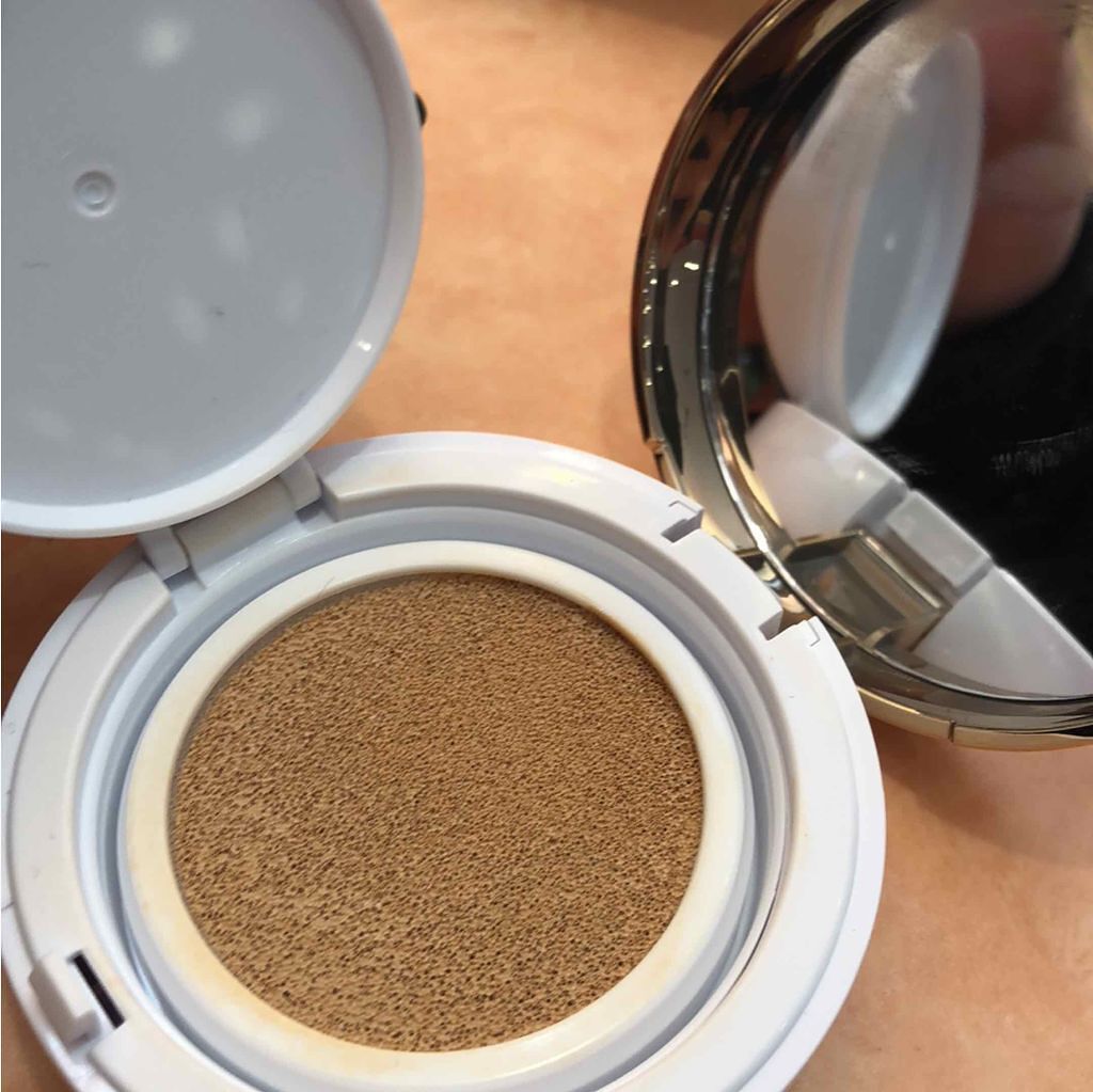 M クッション ファンデーション(モイスチャー)/MISSHA/クッションファンデーションを使ったクチコミ（2枚目）