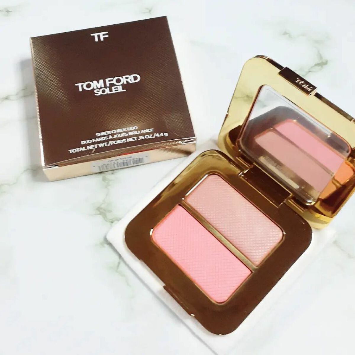 シアーチークデュオ/TOM FORD BEAUTY/パウダーチークを使ったクチコミ(1枚目)