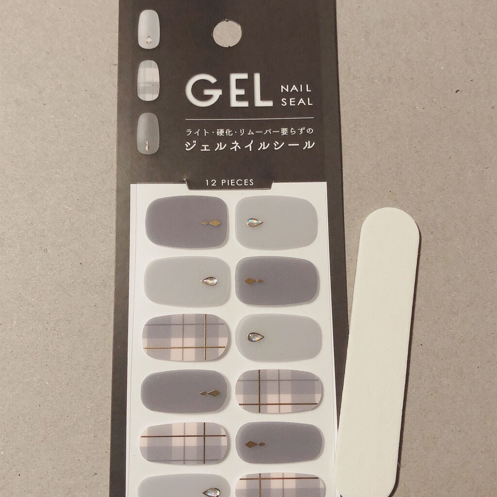 ジェルネイルシール/キャンドゥ/ネイルシールを使ったクチコミ(1枚目)