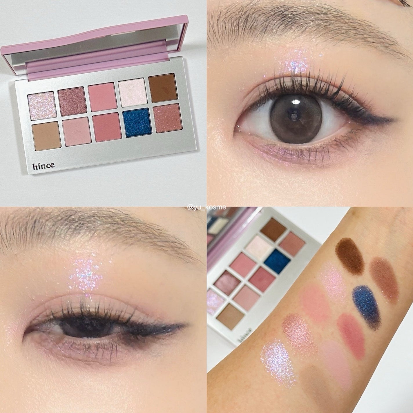 ニューデップスアイシャドウパレット/hince/アイシャドウパレットを使ったクチコミ(10枚目)