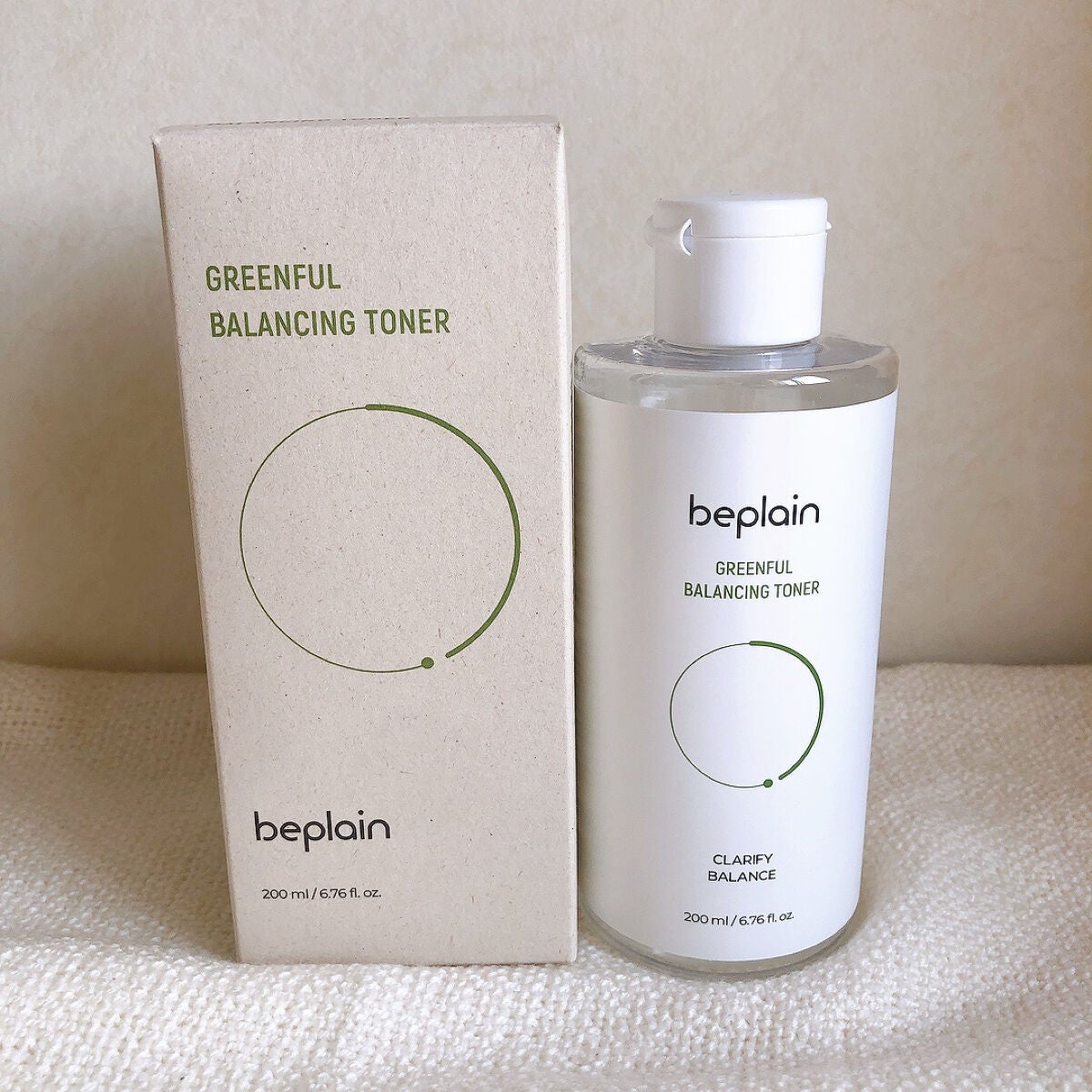 緑豆バランシングトナー/beplain/化粧水を使ったクチコミ(1枚目)