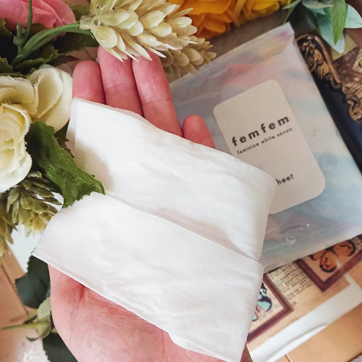 フェムフェムフェミニンホワイトサボン/アスティ コスメフリーク/デリケートゾーンケアを使ったクチコミ(7枚目)