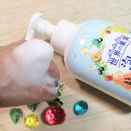 世界の果実 すっきり泡洗顔/世界の果実/泡洗顔を使ったクチコミ(4枚目)