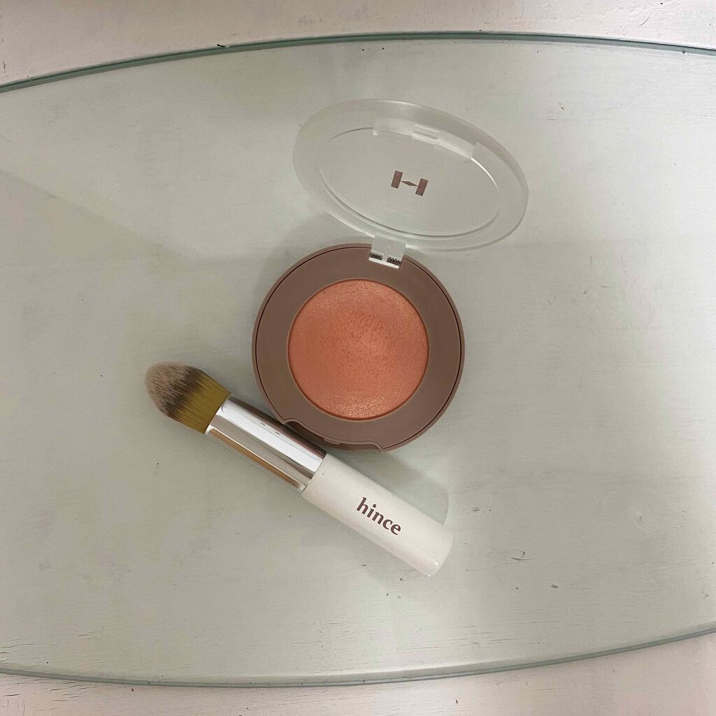 トゥルーディメンショングロウチーク/hince/パウダーチークを使ったクチコミ(1枚目)