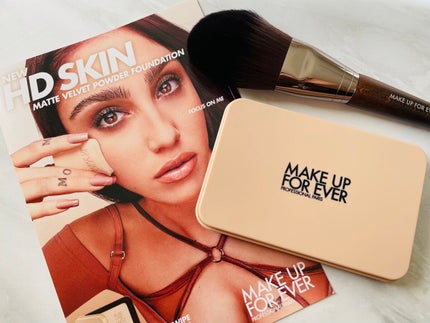 HDスキン マットベルベットコンパクト/MAKE UP FOR EVER/パウダーファンデーションを使ったクチコミ(1枚目)