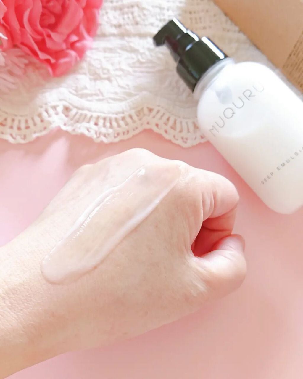 ディープエマルジョン/MUQURU/乳液を使ったクチコミ(3枚目)
