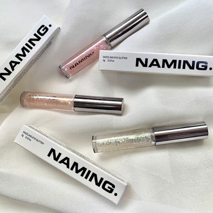 ダズリングアイグリッター/NAMING./リキッドアイシャドウを使ったクチコミ(1枚目)