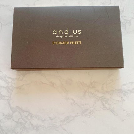アイシャドウパレット/and us/アイシャドウパレットを使ったクチコミ(7枚目)