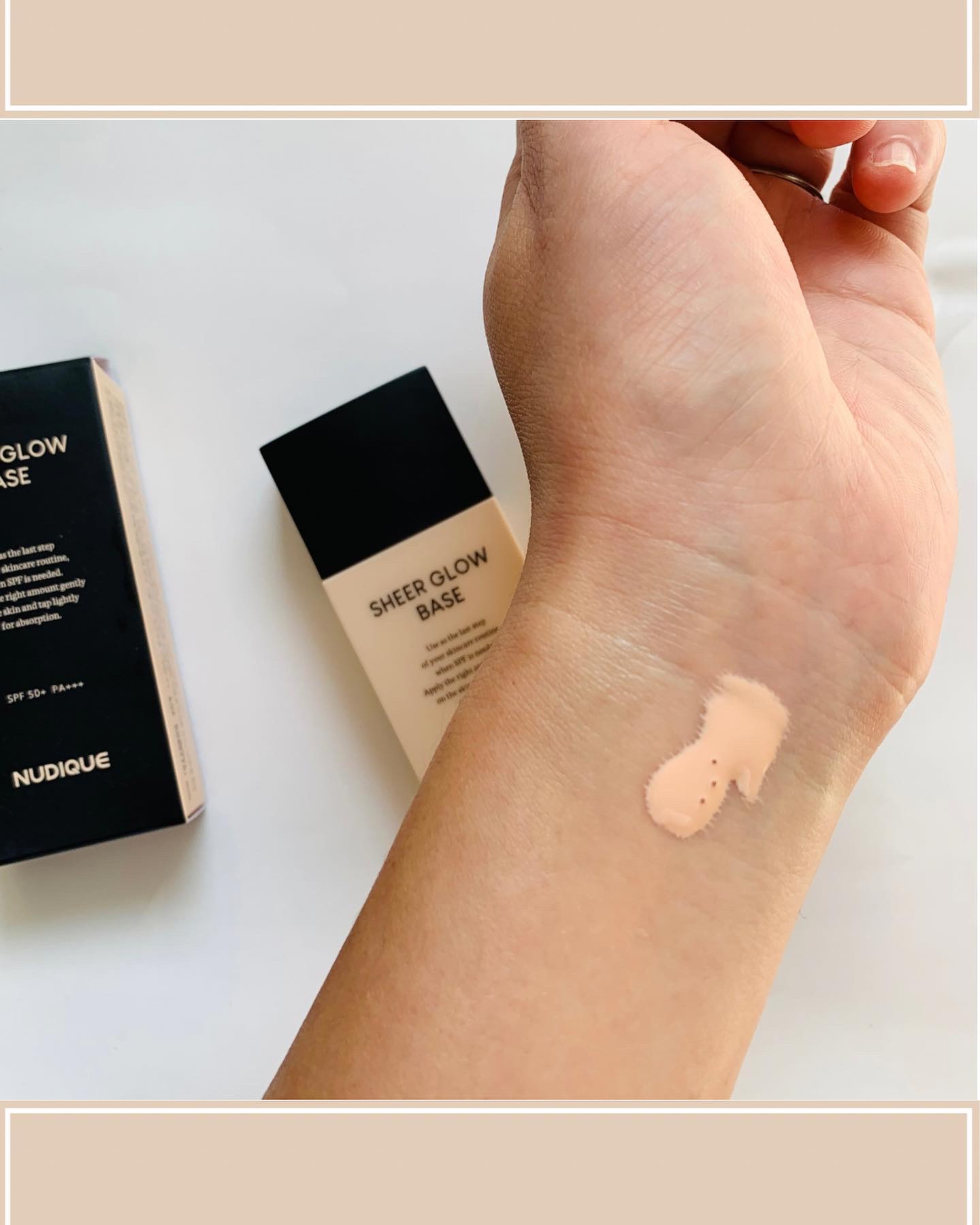 シアーグローベース/NUDIQUE/化粧下地を使ったクチコミ（3枚目）