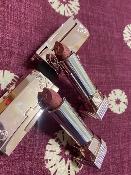 ルージュ リップジュエル ジェミーサテン/JILL STUART/口紅を使ったクチコミ(3枚目)