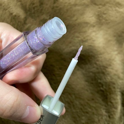 ダイヤモンドシリーズ 星空リキッドアイシャドウ/ZEESEA/リキッドアイシャドウを使ったクチコミ(2枚目)