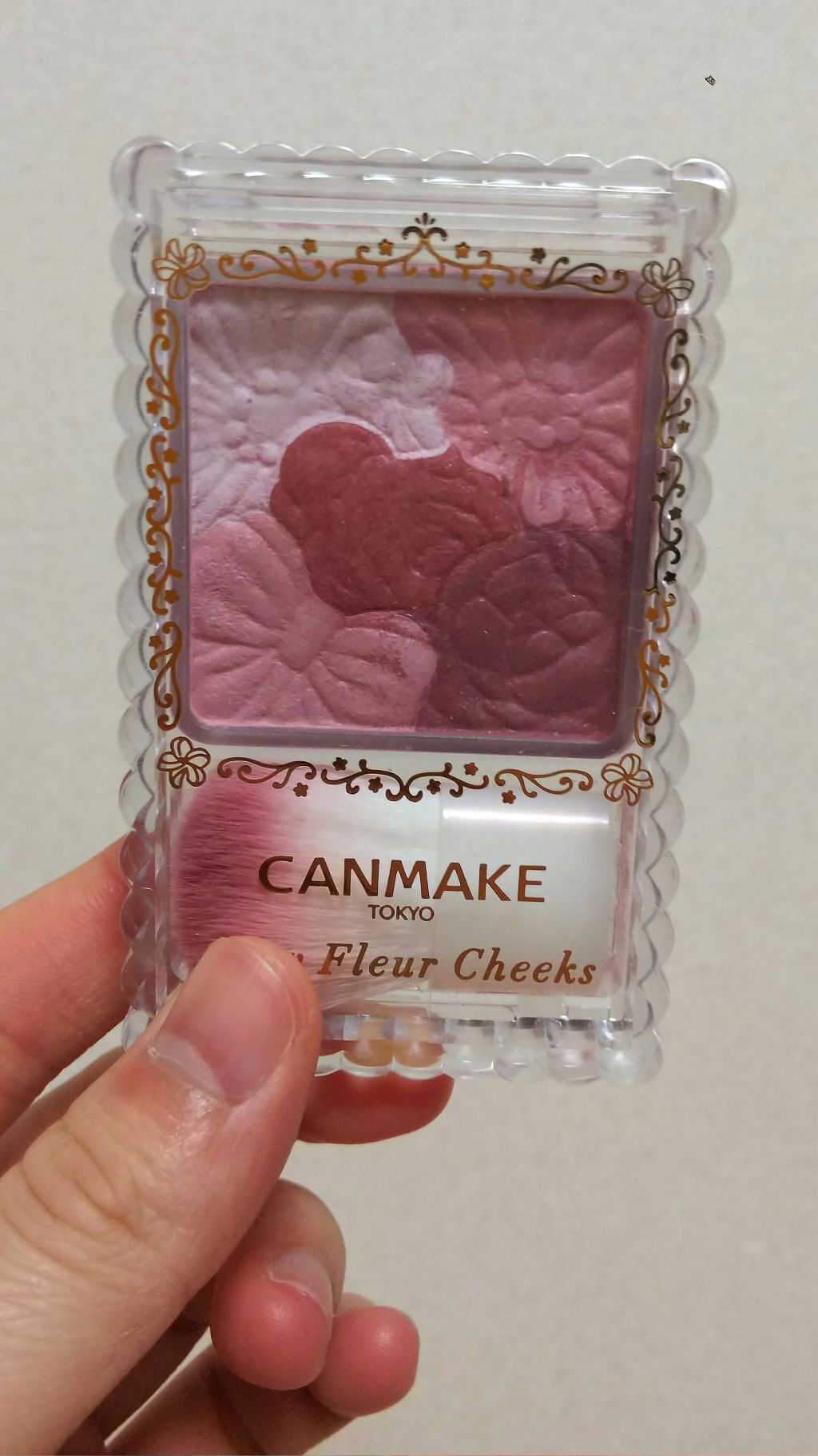 グロウフルールチークス/キャンメイク/パウダーチークを使ったクチコミ(1枚目)