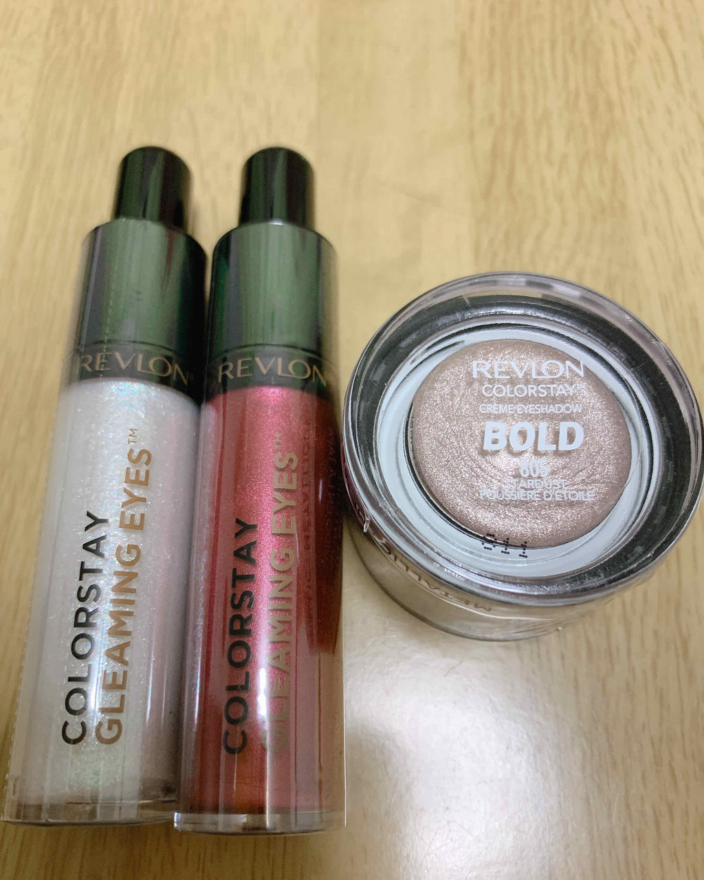 カラーステイ グリーミング アイズ リキッド シャドウ/REVLON/リキッドアイシャドウを使ったクチコミ（1枚目）