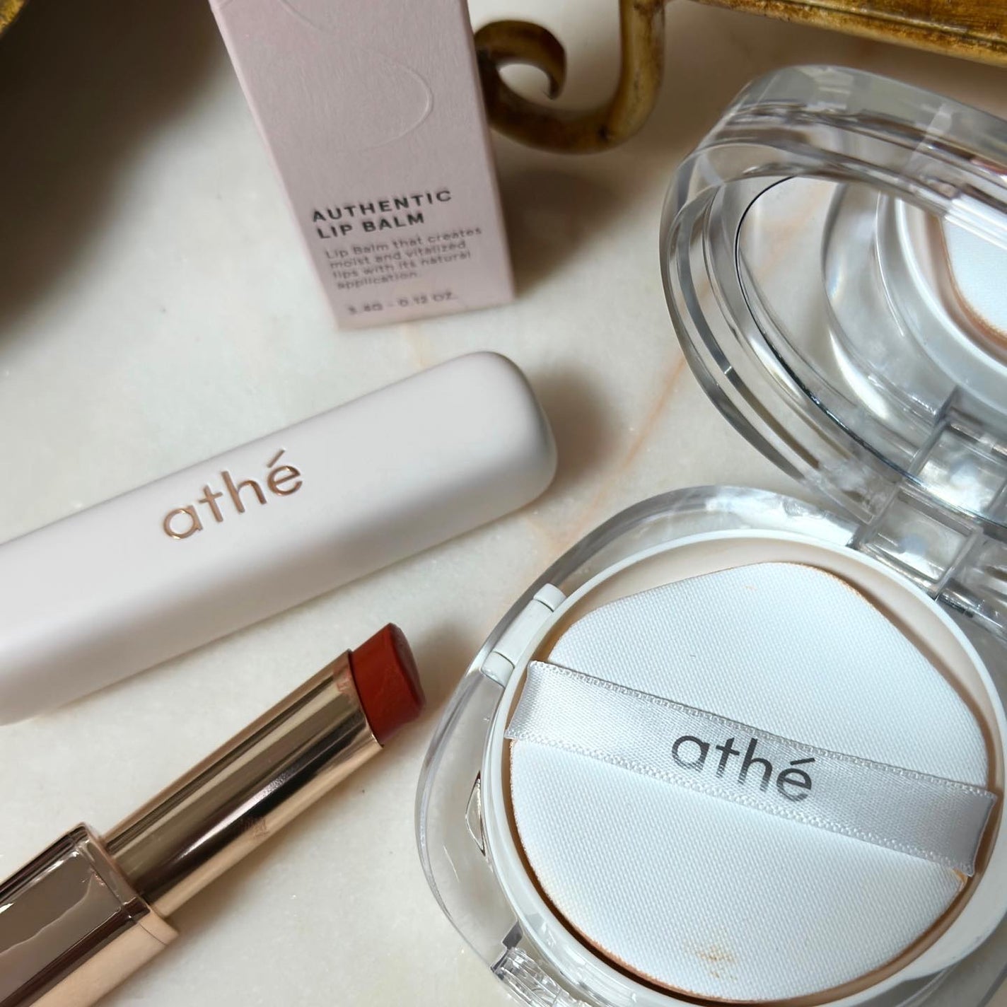 オーセンティック リップ バーム/athé/口紅を使ったクチコミ(4枚目)