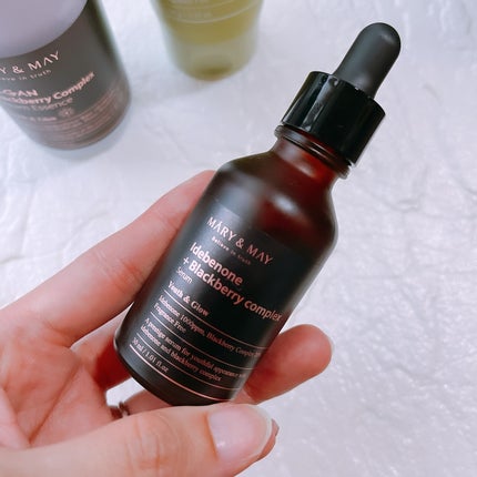 Idebenone+Blackberry complex serum/MARY&MAY/美容液を使ったクチコミ(4枚目)