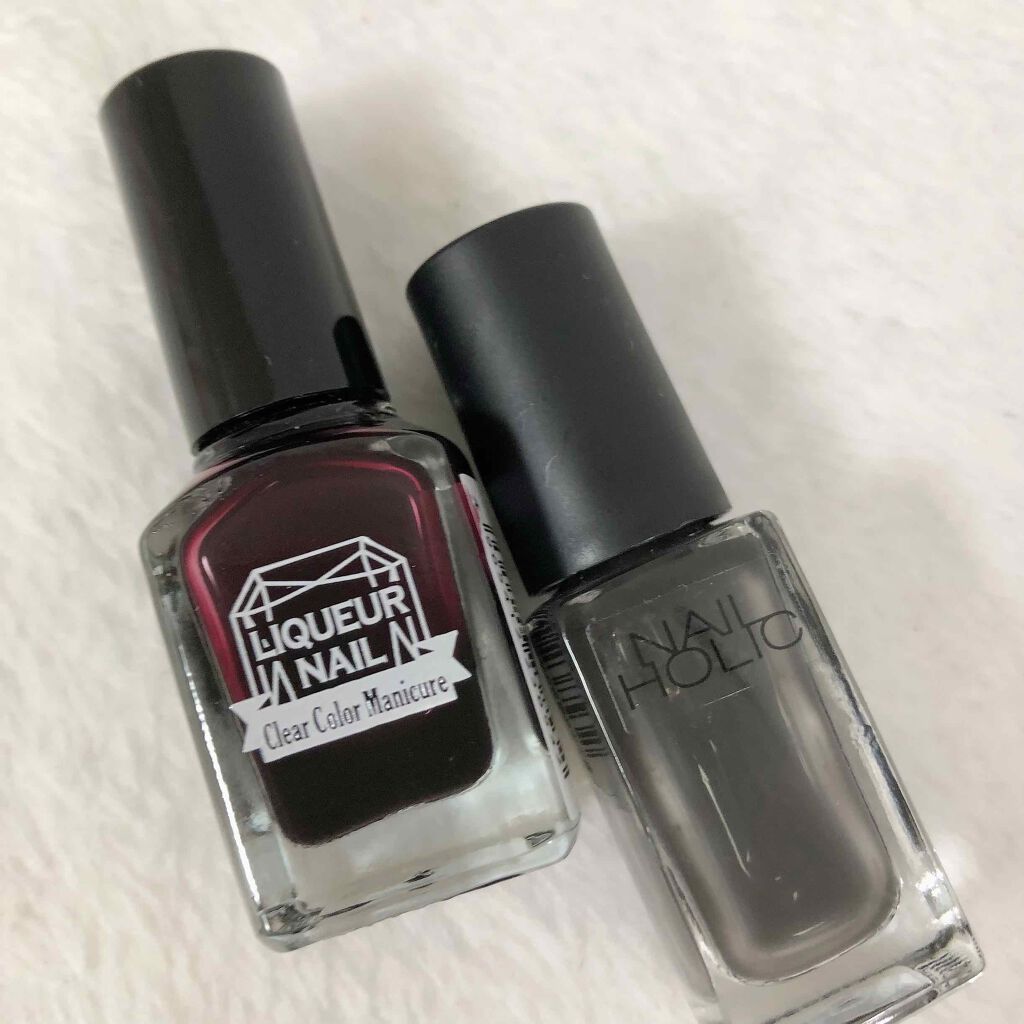 ネイルホリック Top coat SP043 スモーキー/ネイルホリック/ネイルトップコートを使ったクチコミ（2枚目）