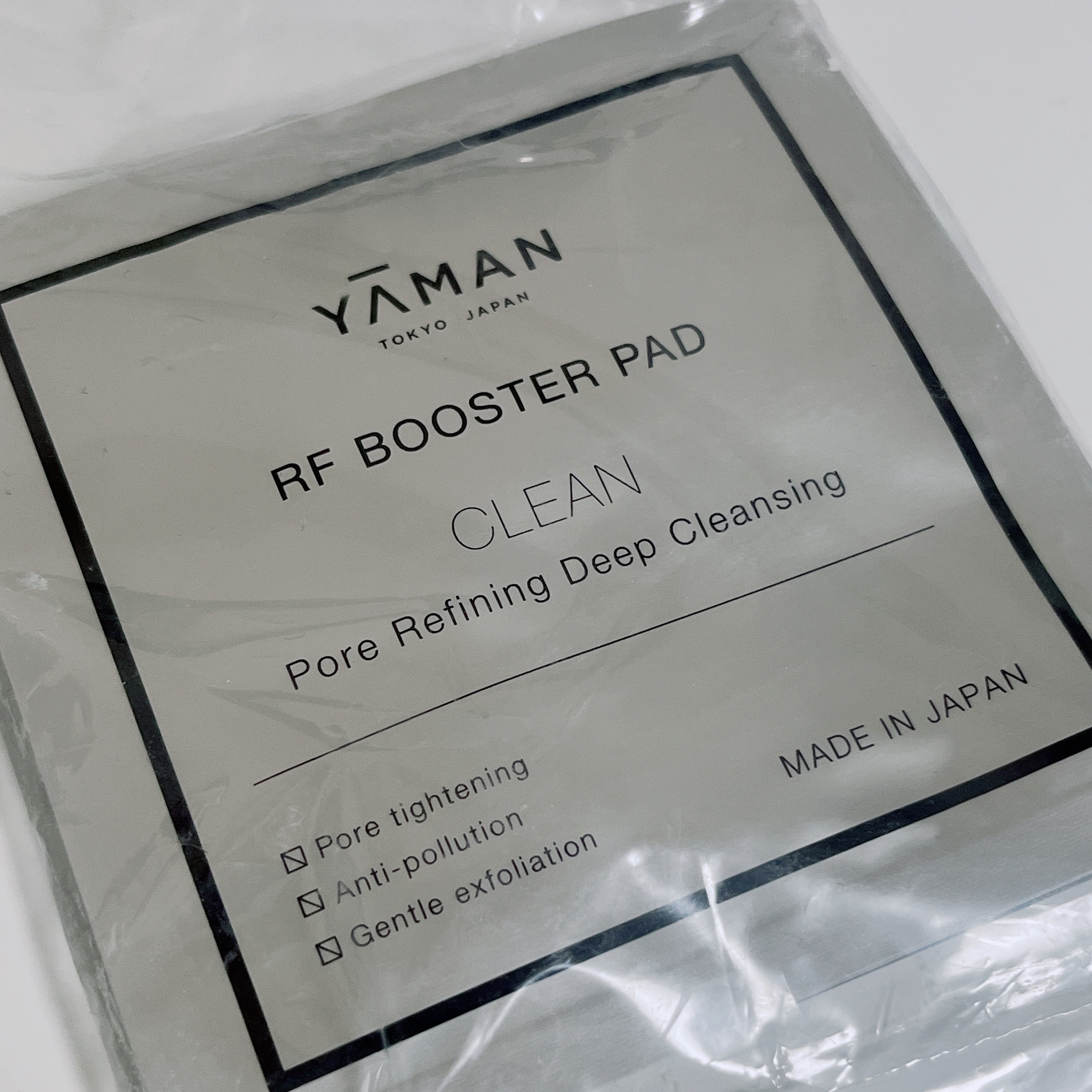 RFブースターパッド 毛穴ディープクレンズ/ヤーマン/トナーパッドを使ったクチコミ（2枚目）