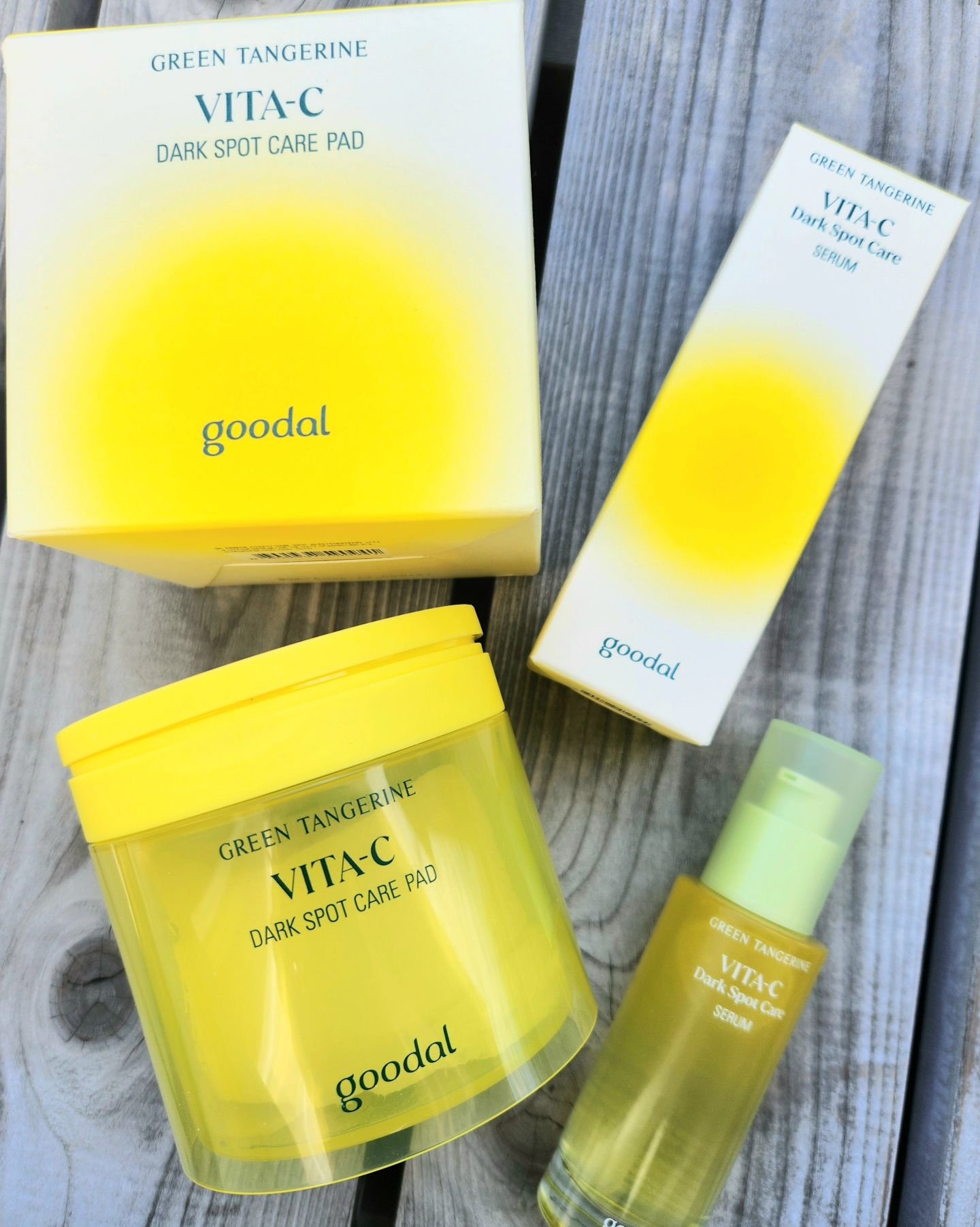 グリーンタンジェリン ビタC ダークスポットケアセラム/goodal/美容液を使ったクチコミ（1枚目）
