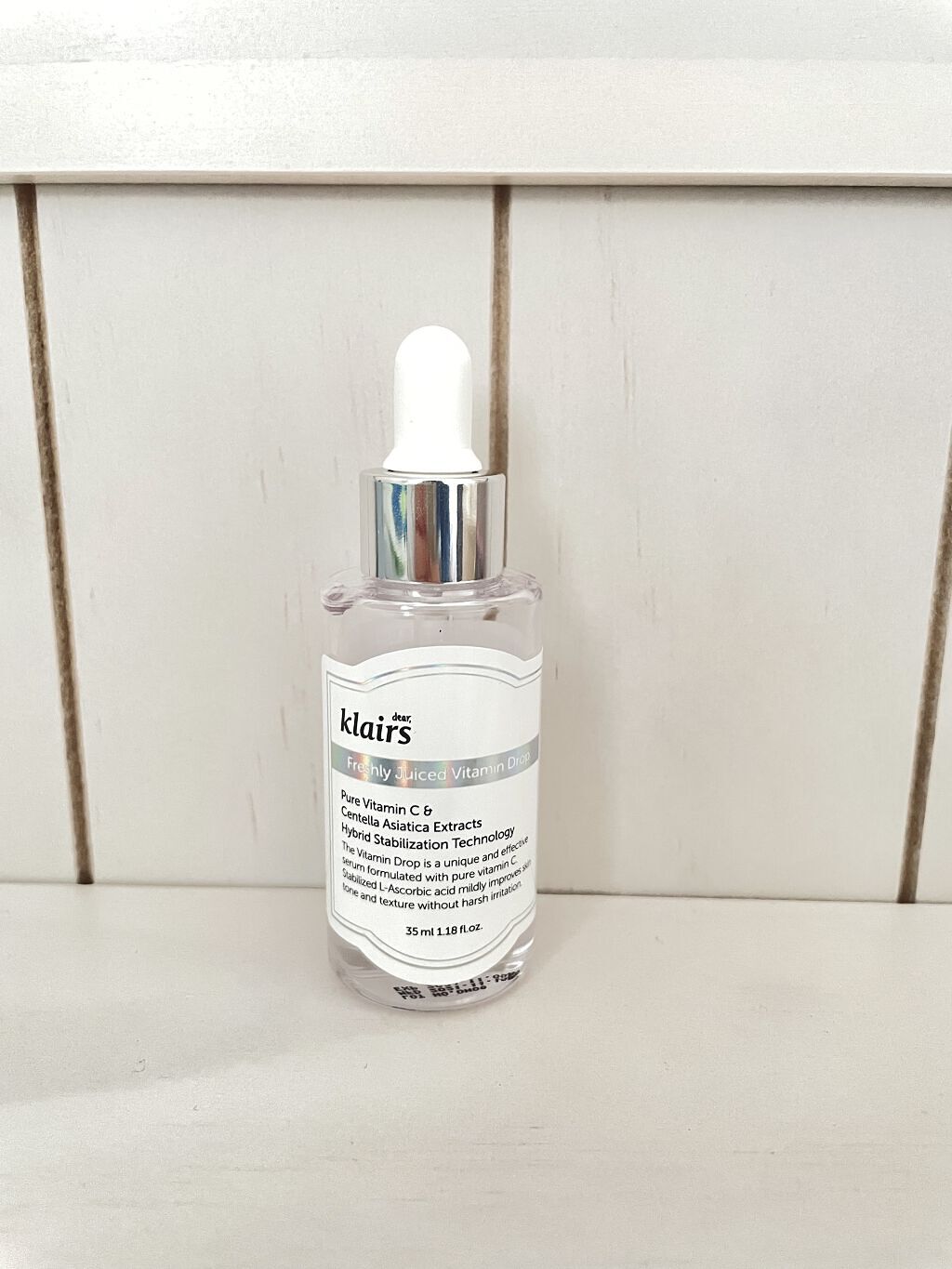 フレッシュリージュースドビタミンドロップ(35ml)/Klairs/美容液を使ったクチコミ（1枚目）