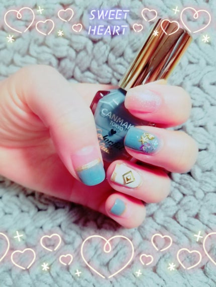 カラフルネイルズ/キャンメイク/マニキュアを使ったクチコミ(1枚目)