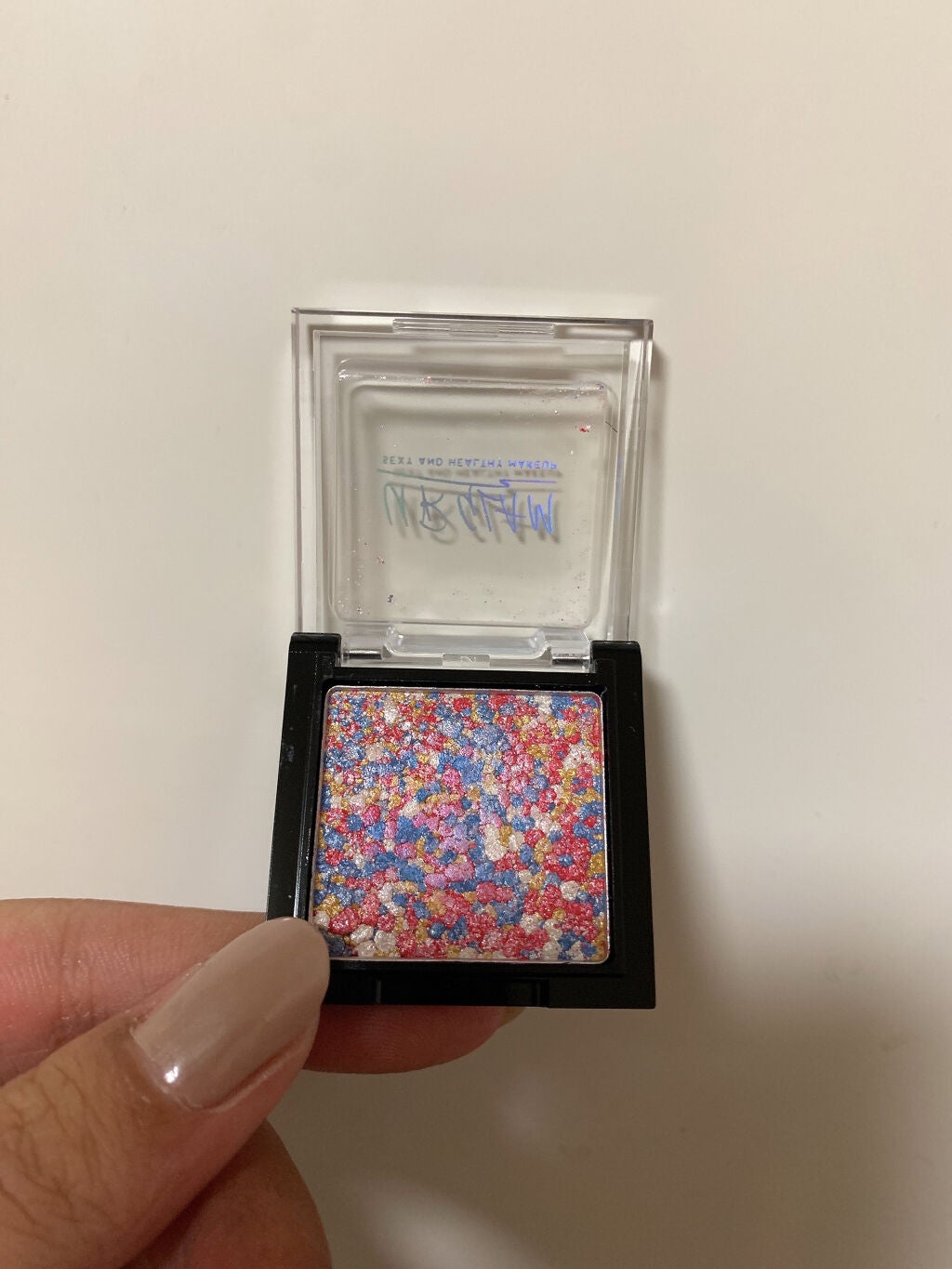 UR GLAM MARBLE EYESHADOW/U R GLAM/単色アイシャドウを使ったクチコミ(2枚目)