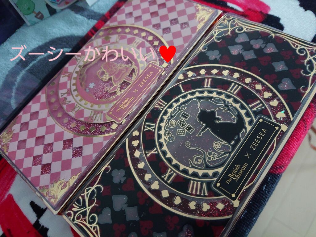 アリスドリームランドシリーズ 12色アイシャドウパレット(ZEESEA×大英博物館)/ZEESEA/アイシャドウパレットを使ったクチコミ(1枚目)