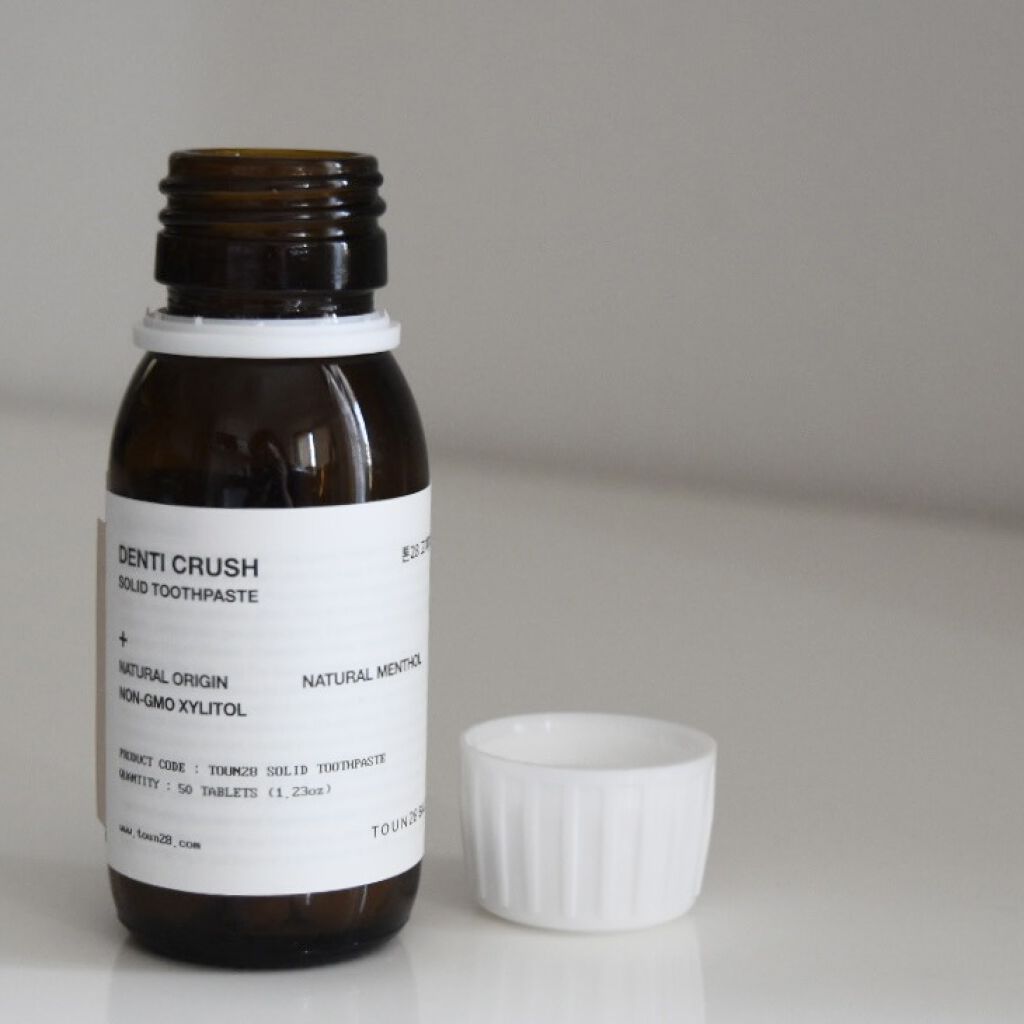 Denti Crush Solid Toothpaste Tabs/TOUN28/歯磨き粉を使ったクチコミ（2枚目）