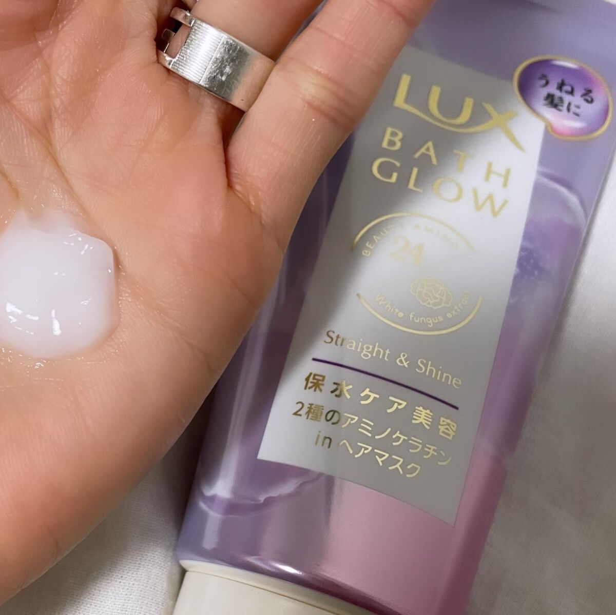 バスグロウ ストレート&シャイン シャンプー/トリートメント/LUX/市販シャンプーを使ったクチコミ(6枚目)