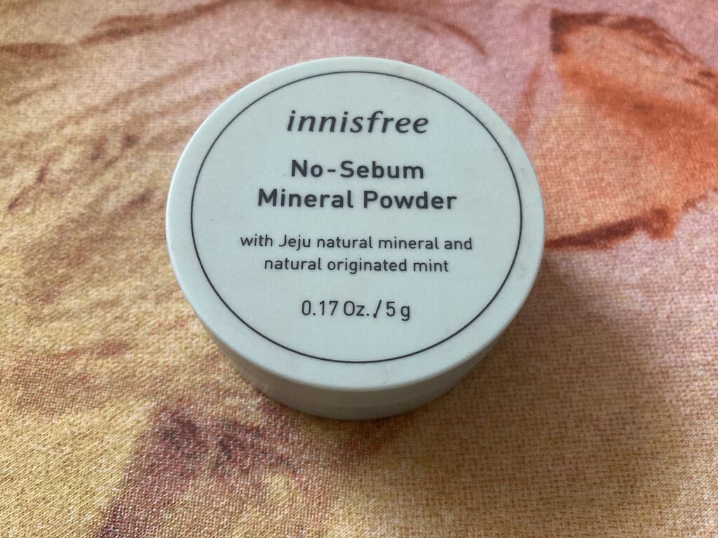 ノーセバム ミネラルパウダー/innisfree/ルースパウダーを使ったクチコミ（1枚目）