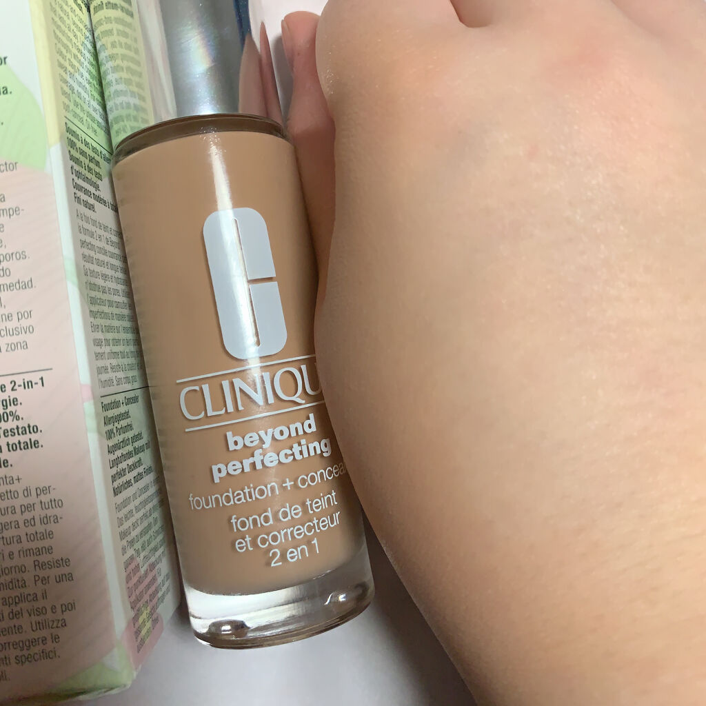 ビヨンド パーフェクティング ファンデーション 19/CLINIQUE/リキッドファンデーションを使ったクチコミ（3枚目）