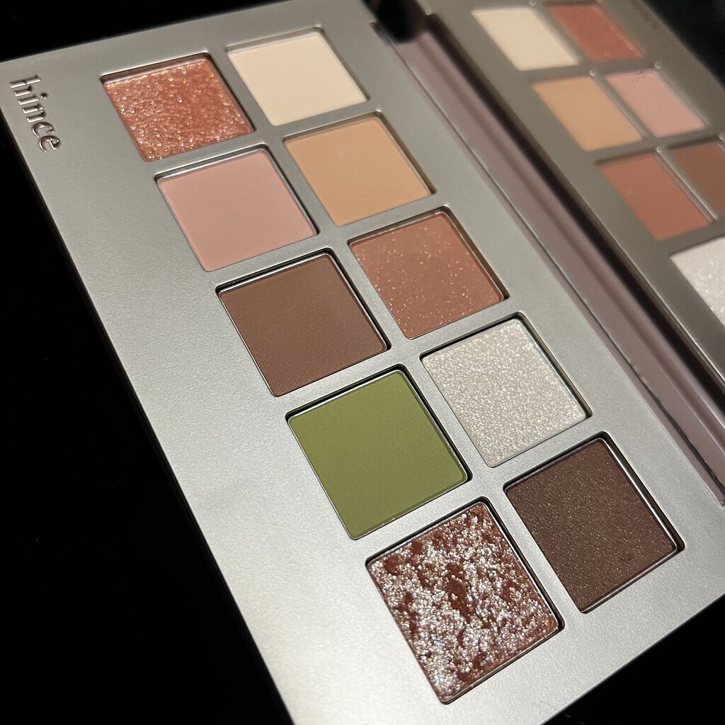 ニューデップスアイシャドウパレット/hince/アイシャドウパレットを使ったクチコミ（2枚目）