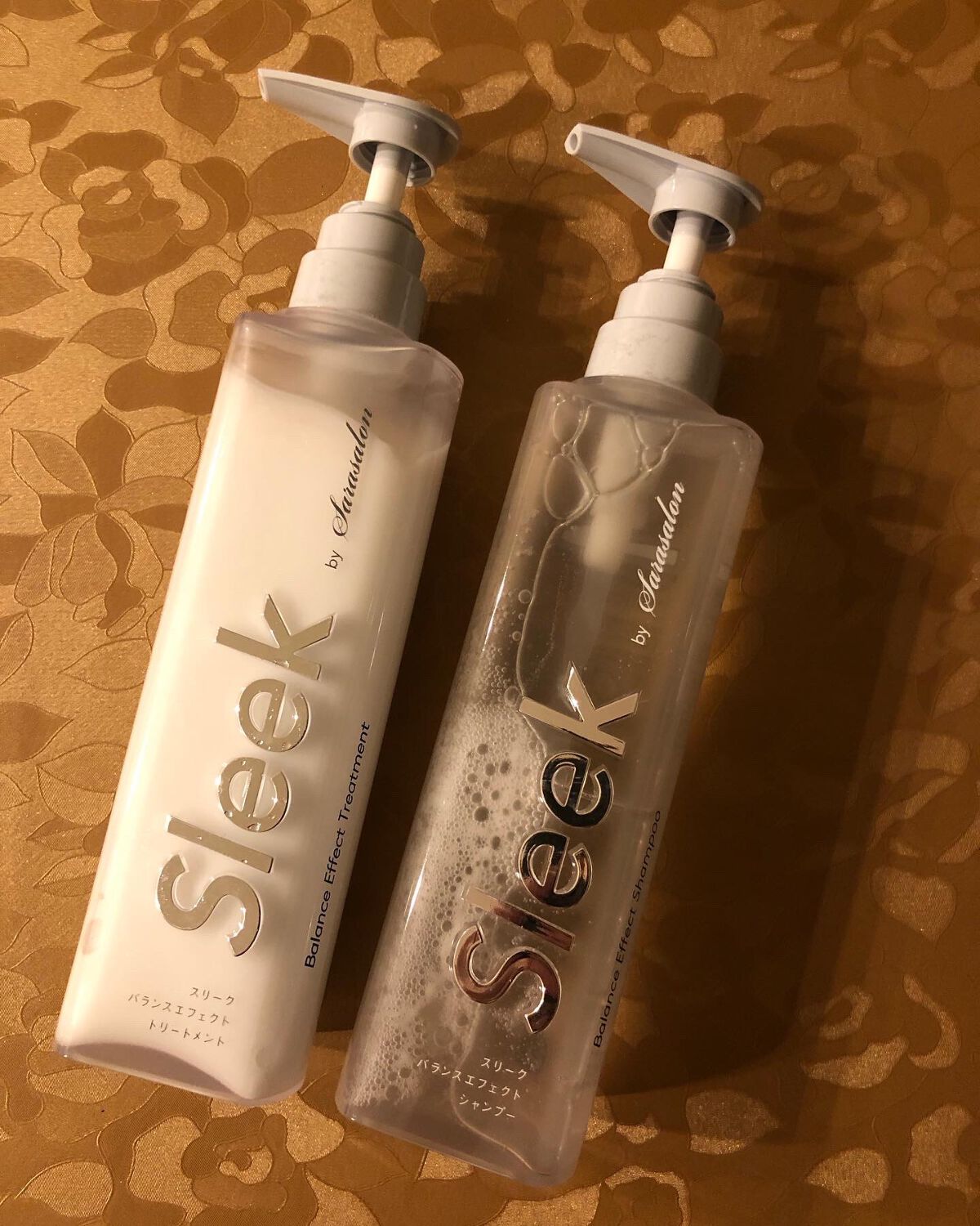 バランスエフェクトシャンプー／トリートメント/スリーク by サラサロン/市販シャンプーを使ったクチコミ（1枚目）