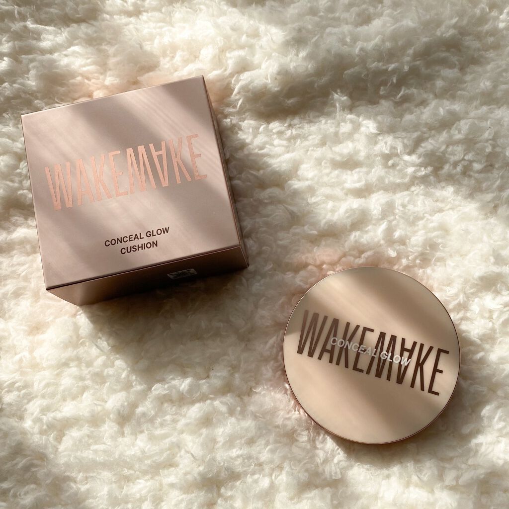 コンシール グロウ クッション/wakemake/クッションファンデーションを使ったクチコミ（1枚目）