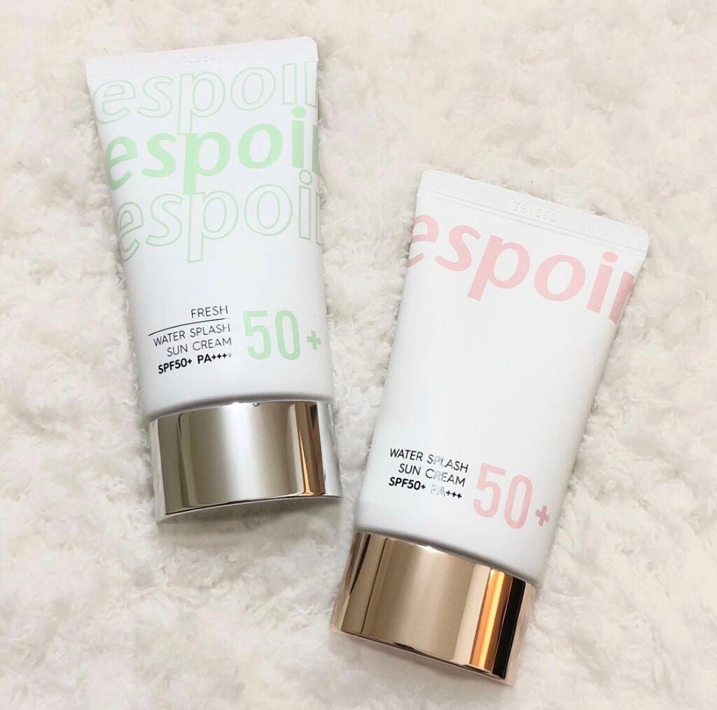 ウォータースプラッシュサンクリーム/espoir/日焼け止め・UVケアを使ったクチコミ(1枚目)