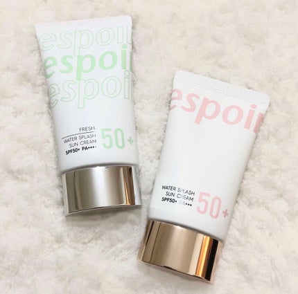 ウォータースプラッシュサンクリーム/espoir/日焼け止め・UVケアを使ったクチコミ(1枚目)