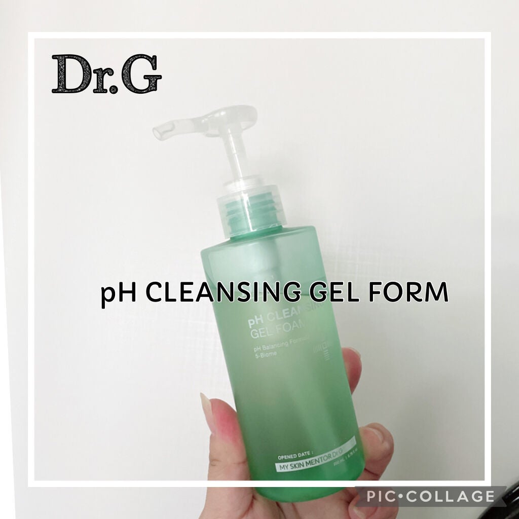 弱酸性クレンジングジェルフォーム/Dr.G/洗顔フォームを使ったクチコミ(1枚目)