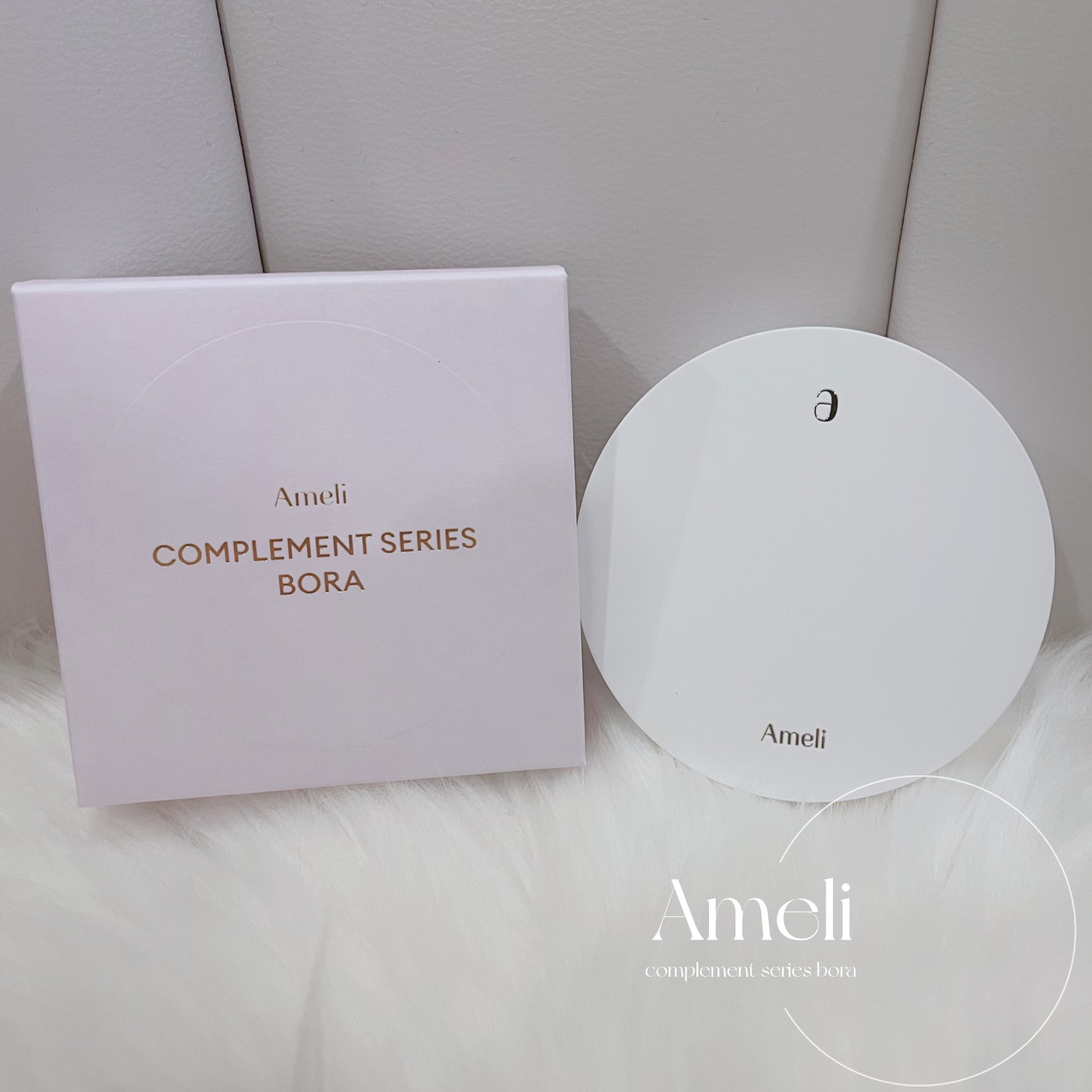 コンプリメントシリーズクッション 紫色(ボラ)/Ameli/クッションファンデーションを使ったクチコミ（1枚目）