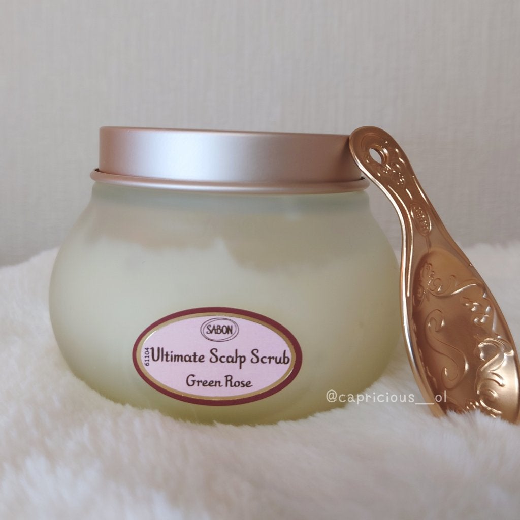 ヘッドスクラブ グリーン・ローズ/SABON/ヘッドスクラブを使ったクチコミ(1枚目)