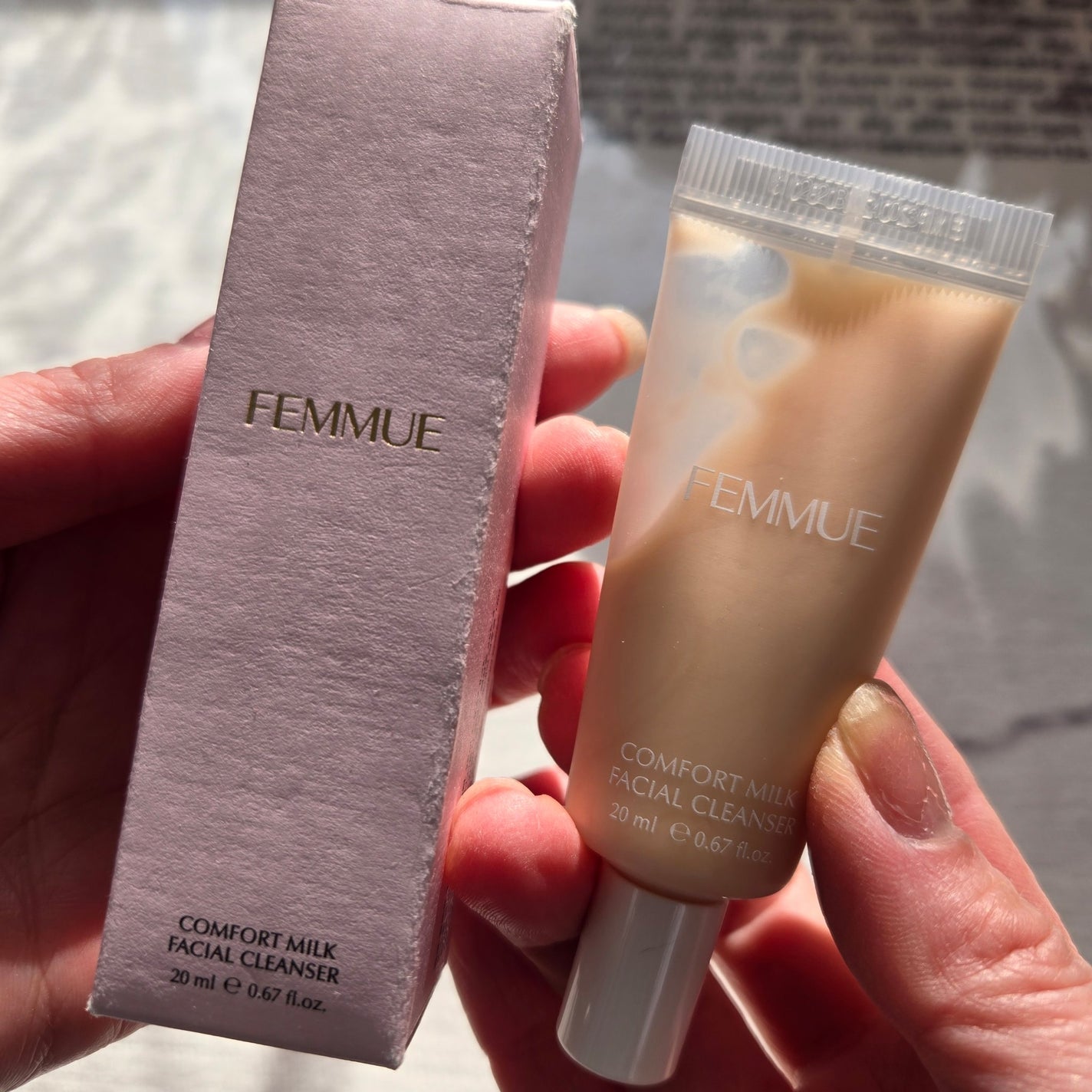 コンフォート クレンジングミルク/FEMMUE/ミルククレンジングを使ったクチコミ(2枚目)