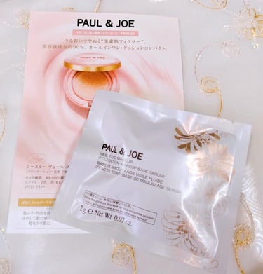 PAUL & JOE BEAUTE シースルー ヴェール コンパクトのクチコミ「🎨PAUL & JOE BEAUTEシースルー ヴェール コンパクト🎨

去年の発売前にもサン.....」（1枚目）