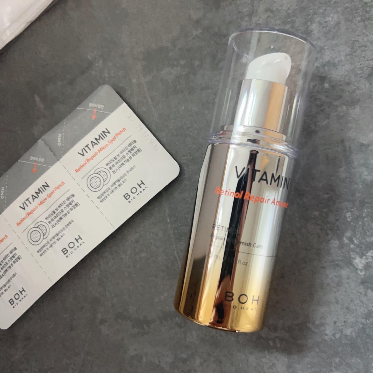 BIOHEAL BOH ビタミンレチノールリペアアンプルのクチコミ「.
BIOHEAL BOH
@bioheal.boh_japan 
ビタミン レチノール リペ.....」（1枚目）