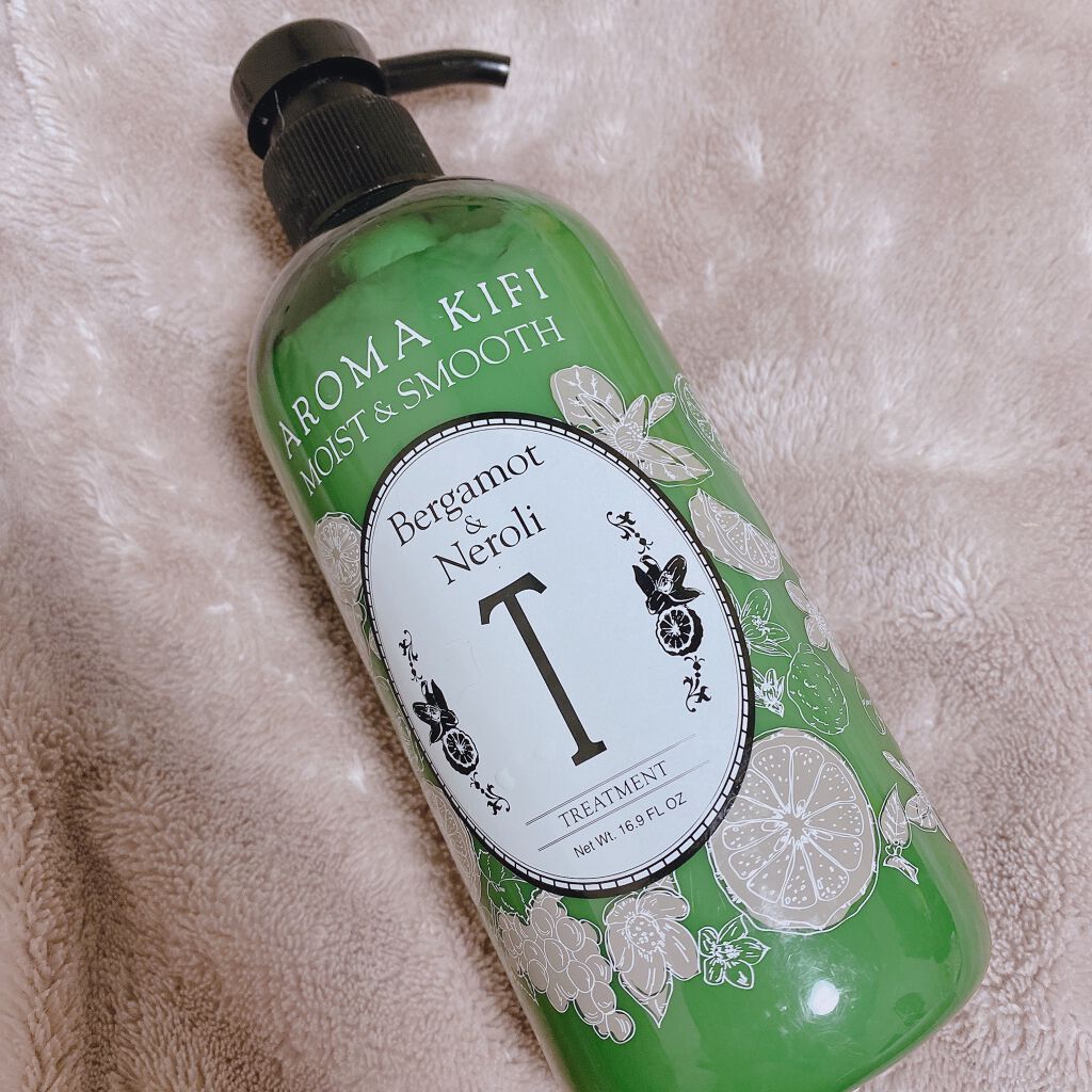モイスト&スムースシャンプー/トリートメント/AROMA KIFI/シャンプー・コンディショナーを使ったクチコミ(1枚目)