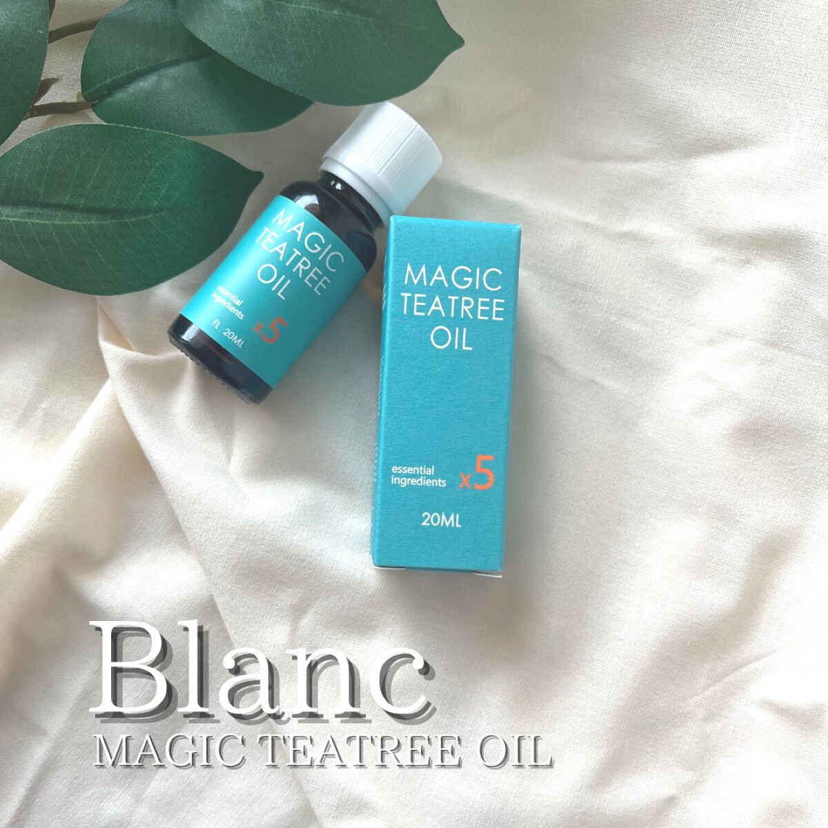 マジックティーツリーオイル/ブラン/フェイスオイルを使ったクチコミ（3枚目）